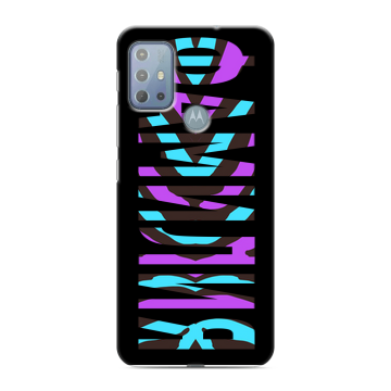 Силиконовый чехол на Motorola Moto G20 с принтом ФАМИЛИЯ