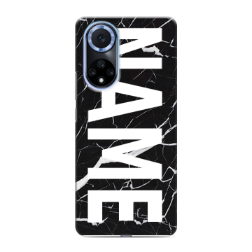 Силиконовый чехол на Huawei Nova 9 с принтом NAME