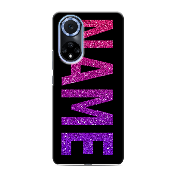 Силиконовый чехол на Huawei Nova 9 с принтом NAME