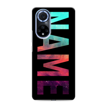 Силиконовый чехол на Huawei Nova 9 с принтом NAME