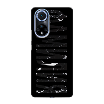 Силиконовый чехол на Huawei Nova 9 с принтом ФАМИЛИЯ
