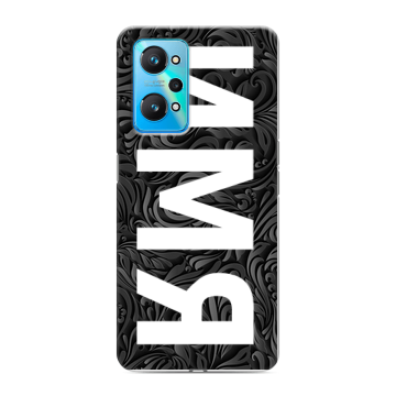Силиконовый чехол на Realme GT Neo 2 с принтом ИМЯ