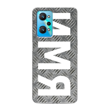 Силиконовый чехол на Realme GT Neo 2 с принтом ИМЯ