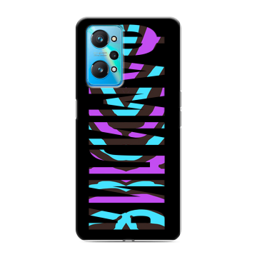 Силиконовый чехол на Realme GT Neo 2 с принтом ФАМИЛИЯ