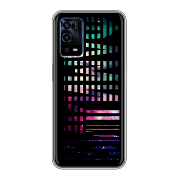 Силиконовый противоударный чехол на OPPO A55 с принтом ФАМИЛИЯ