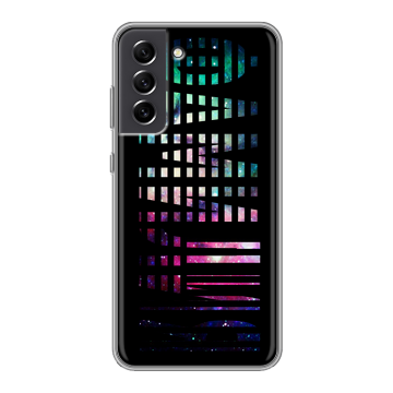 Силиконовый чехол на Samsung Galaxy S21 FE с принтом ФАМИЛИЯ