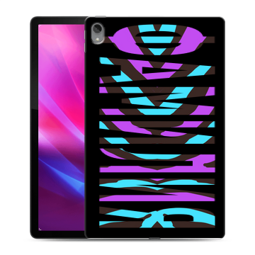 Силиконовый чехол на Lenovo Tab P11 Plus с принтом ФАМИЛИЯ