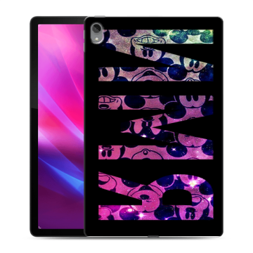 Силиконовый чехол на Lenovo Tab P11 Plus с принтом ИМЯ