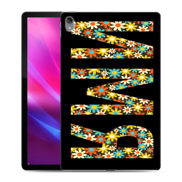 Силиконовый чехол на Lenovo Tab P11 Plus с принтом ИМЯ
