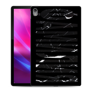 Силиконовый чехол на Lenovo Tab P11 Plus с принтом ФАМИЛИЯ