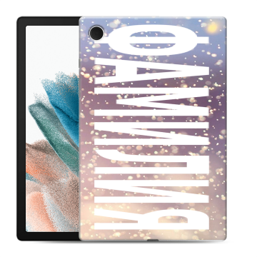 Силиконовый чехол на Samsung Galaxy Tab A8 10.5 (2021) с принтом ФАМИЛИЯ