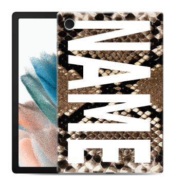 Силиконовый чехол на Samsung Galaxy Tab A8 10.5 (2021) с принтом NAME