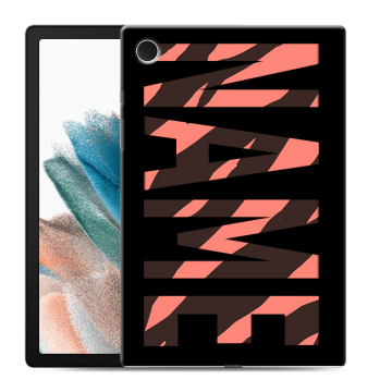 Силиконовый чехол на Samsung Galaxy Tab A8 10.5 (2021) с принтом NAME