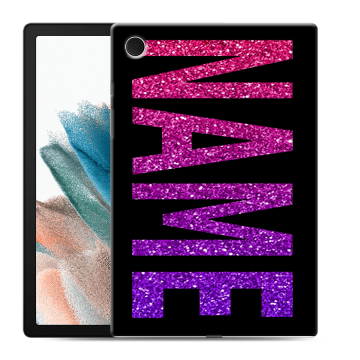 Силиконовый чехол на Samsung Galaxy Tab A8 10.5 (2021) с принтом NAME
