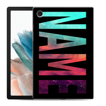 Силиконовый чехол на Samsung Galaxy Tab A8 10.5 (2021) с принтом NAME