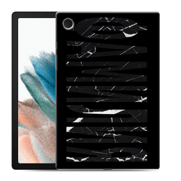 Силиконовый чехол на Samsung Galaxy Tab A8 10.5 (2021) с принтом ФАМИЛИЯ