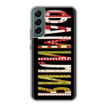 Силиконовый чехол на Samsung Galaxy S22 Plus с принтом ФАМИЛИЯ