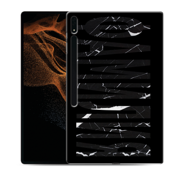 Силиконовый чехол на Samsung Galaxy Tab S8 Ultra с принтом ФАМИЛИЯ