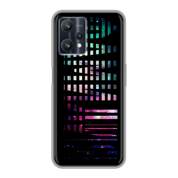 Силиконовый чехол на Realme 9 Pro с принтом ФАМИЛИЯ