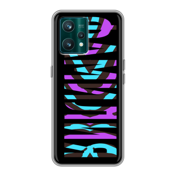 Силиконовый чехол на Realme 9 Pro Plus с принтом ФАМИЛИЯ
