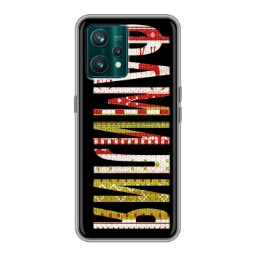 Силиконовый чехол на Realme 9 Pro Plus с принтом ФАМИЛИЯ