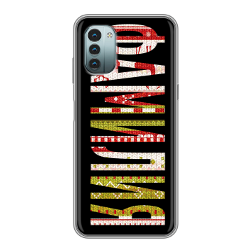 Силиконовый чехол на Nokia G11 с принтом ФАМИЛИЯ