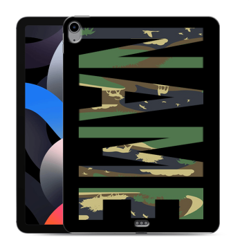 Силиконовый чехол на Ipad Air (2022) с принтом NAME