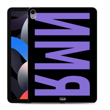 Силиконовый чехол на Ipad Air (2022) с принтом ИМЯ