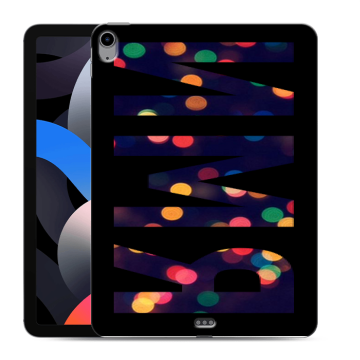 Силиконовый чехол на Ipad Air (2022) с принтом ИМЯ