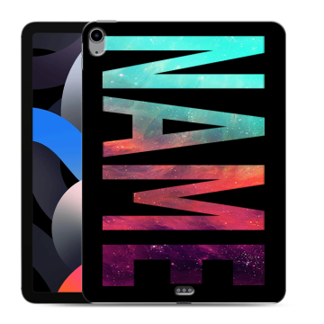 Силиконовый чехол на Ipad Air (2022) с принтом NAME