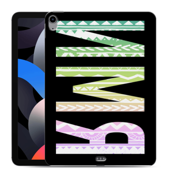 Силиконовый чехол на Ipad Air (2022) с принтом ИМЯ