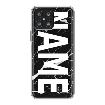 Силиконовый чехол на Huawei Honor X8 с принтом NAME