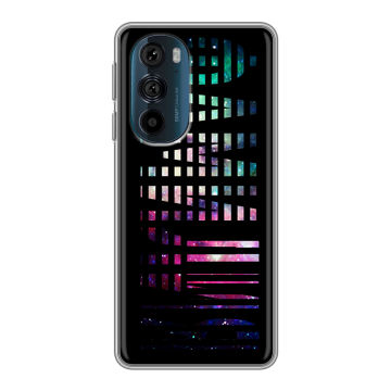 Силиконовый чехол на Motorola Edge 30 Pro с принтом ФАМИЛИЯ