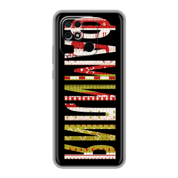 Силиконовый чехол на Xiaomi Redmi 10C с принтом ФАМИЛИЯ