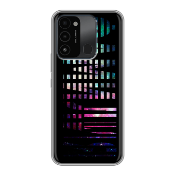Силиконовый противоударный чехол на Tecno Spark Go 2022 с принтом ФАМИЛИЯ