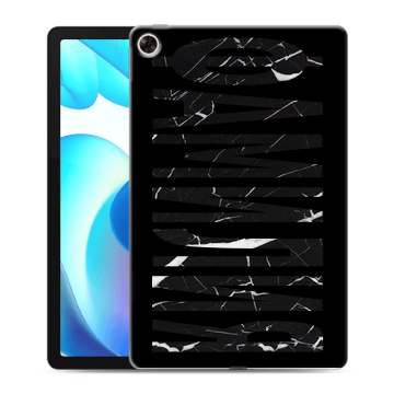Силиконовый чехол на Realme Pad с принтом ФАМИЛИЯ