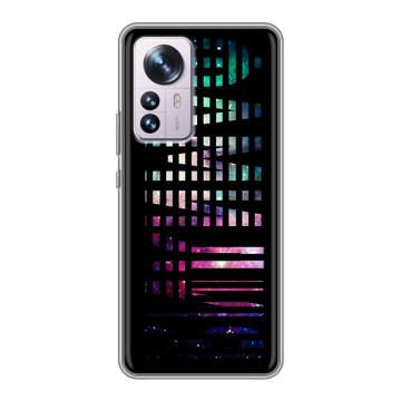 Силиконовый чехол на Xiaomi 12 Pro с принтом ФАМИЛИЯ