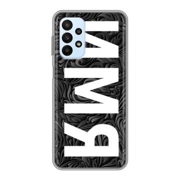 Силиконовый чехол на Samsung Galaxy A23 с принтом ИМЯ