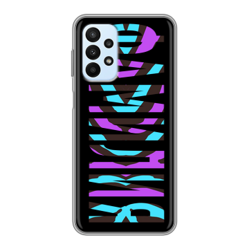 Силиконовый чехол на Samsung Galaxy A23 с принтом ФАМИЛИЯ