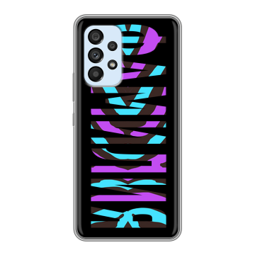 Силиконовый чехол на Samsung Galaxy A33 5G с принтом ФАМИЛИЯ