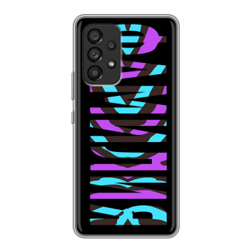 Силиконовый чехол на Samsung Galaxy A53 5G с принтом ФАМИЛИЯ