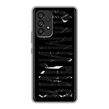 Силиконовый чехол на Samsung Galaxy A53 5G с принтом ФАМИЛИЯ