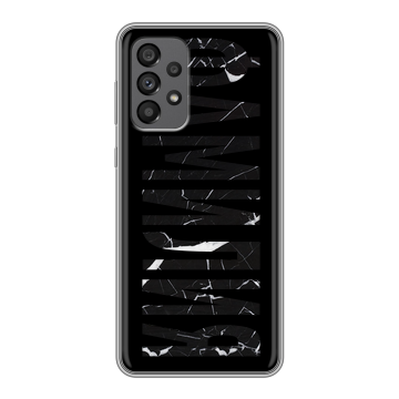 Силиконовый чехол на Samsung Galaxy A73 5G с принтом ФАМИЛИЯ