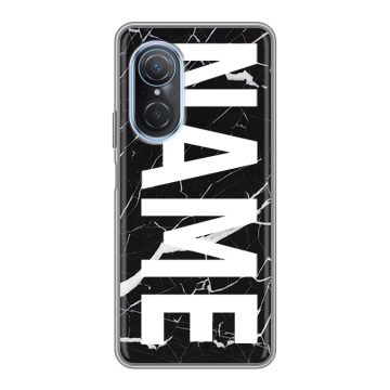 Силиконовый чехол на Huawei Nova 9 SE с принтом NAME