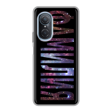 Силиконовый чехол на Huawei Nova 9 SE с принтом ФАМИЛИЯ