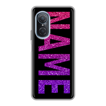 Силиконовый чехол на Huawei Nova 9 SE с принтом NAME