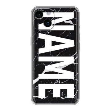 Силиконовый чехол на Iphone 14 с принтом NAME