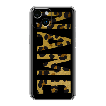 Силиконовый чехол на Iphone 14 с принтом NAME