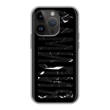 Силиконовый чехол на Iphone 14 Pro с принтом ФАМИЛИЯ