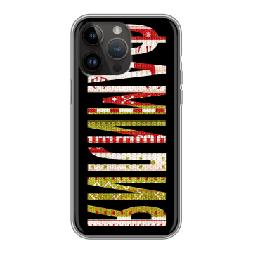Силиконовый чехол на Iphone 14 Pro Max с принтом ФАМИЛИЯ